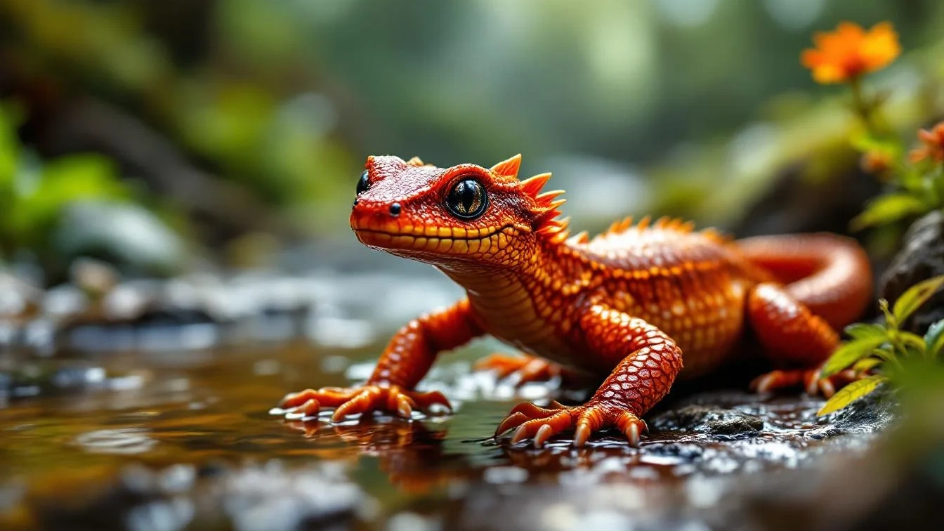 Biologe erklärt: Warum diese Salamander-Art als lebende Drachen gilt