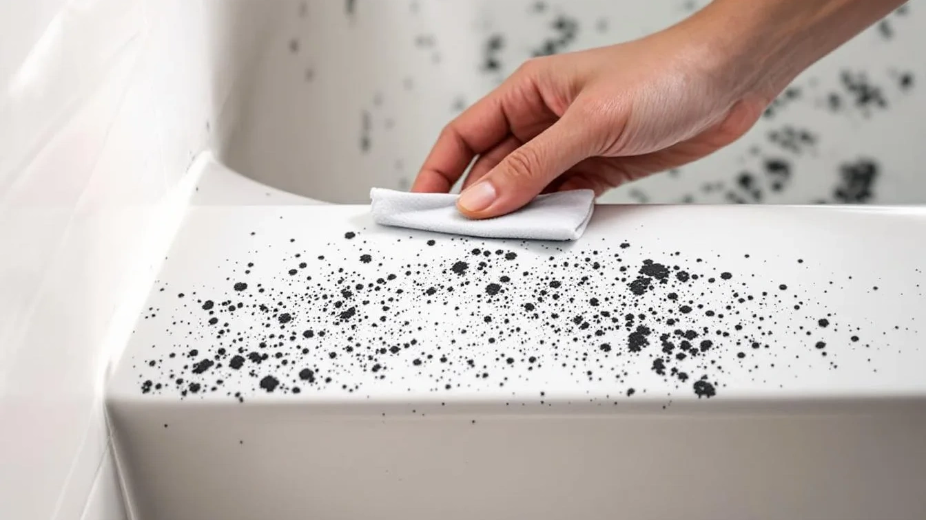 Ein Experte verrät, wie Sie schwarze Flecken an Silikonfugen mühelos entfernen