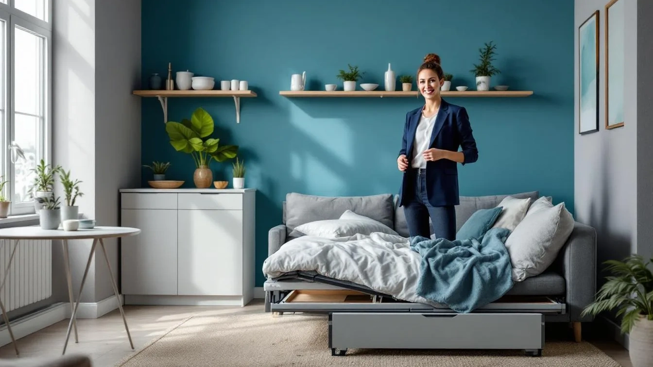 Einrichtungsexperte verrät: Diese Möbel lösen das Platzproblem in kleinen Wohnungen