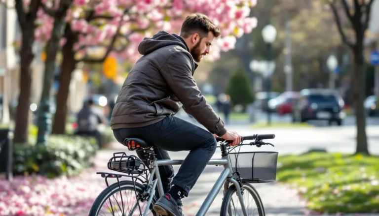 ein fahrradexperte warnt vor einer sitzposition, die rückenschmerzen verursachen kann. erfahren sie, wie sie bequem und schmerzfrei fahren.