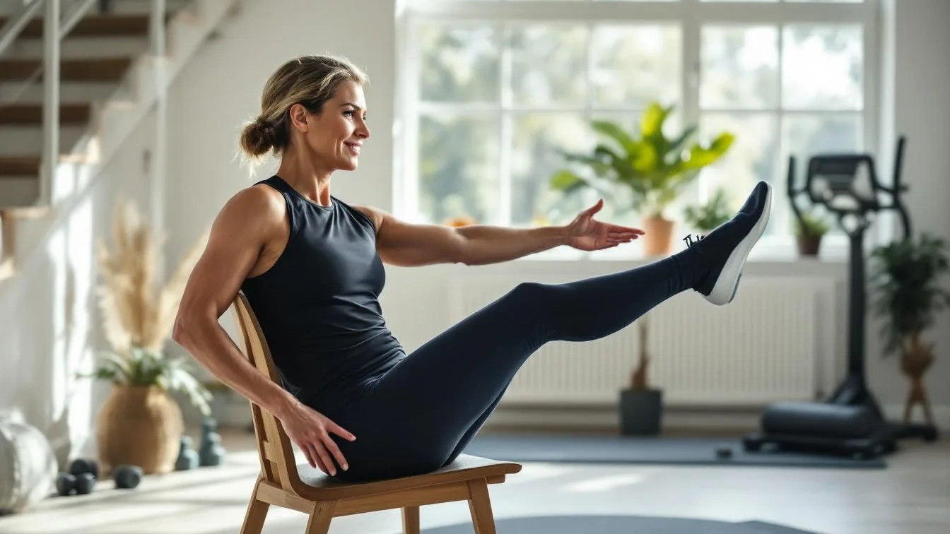 Fitnesstrainer verrät: Dieses 10-Minuten Core-Training im Sitzen ist hocheffektiv