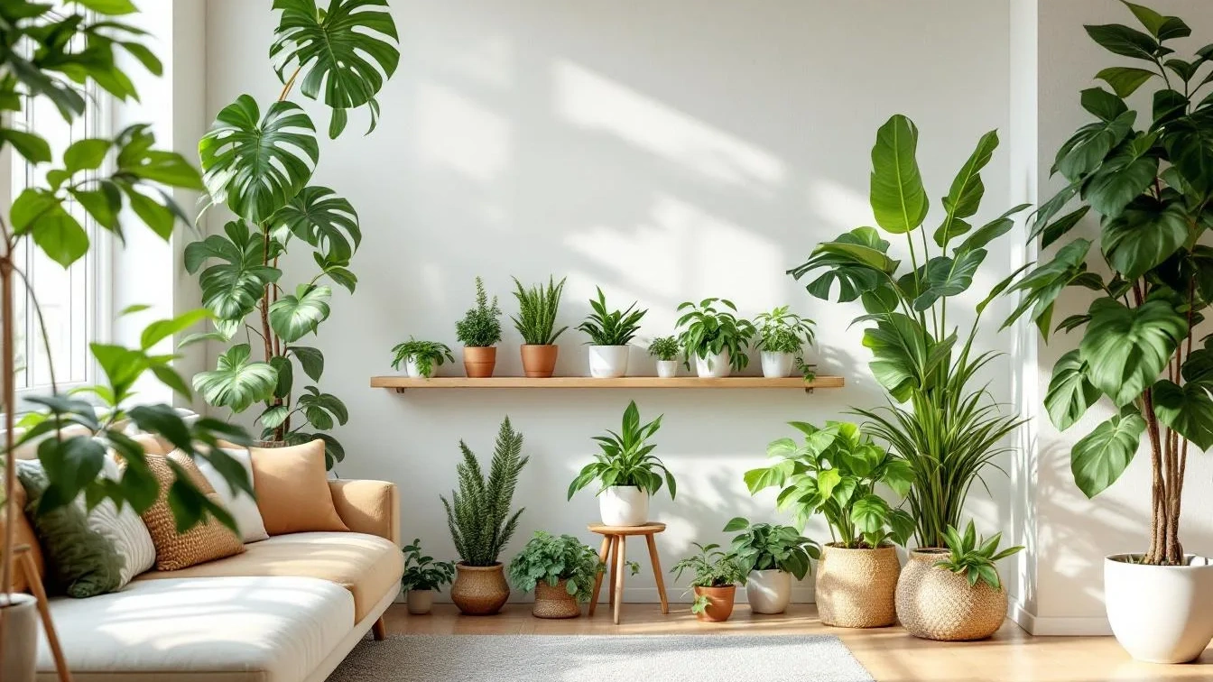 Keine teuren Dekoartikel, mit Pflanzen gelingt das Style-Update sofort
