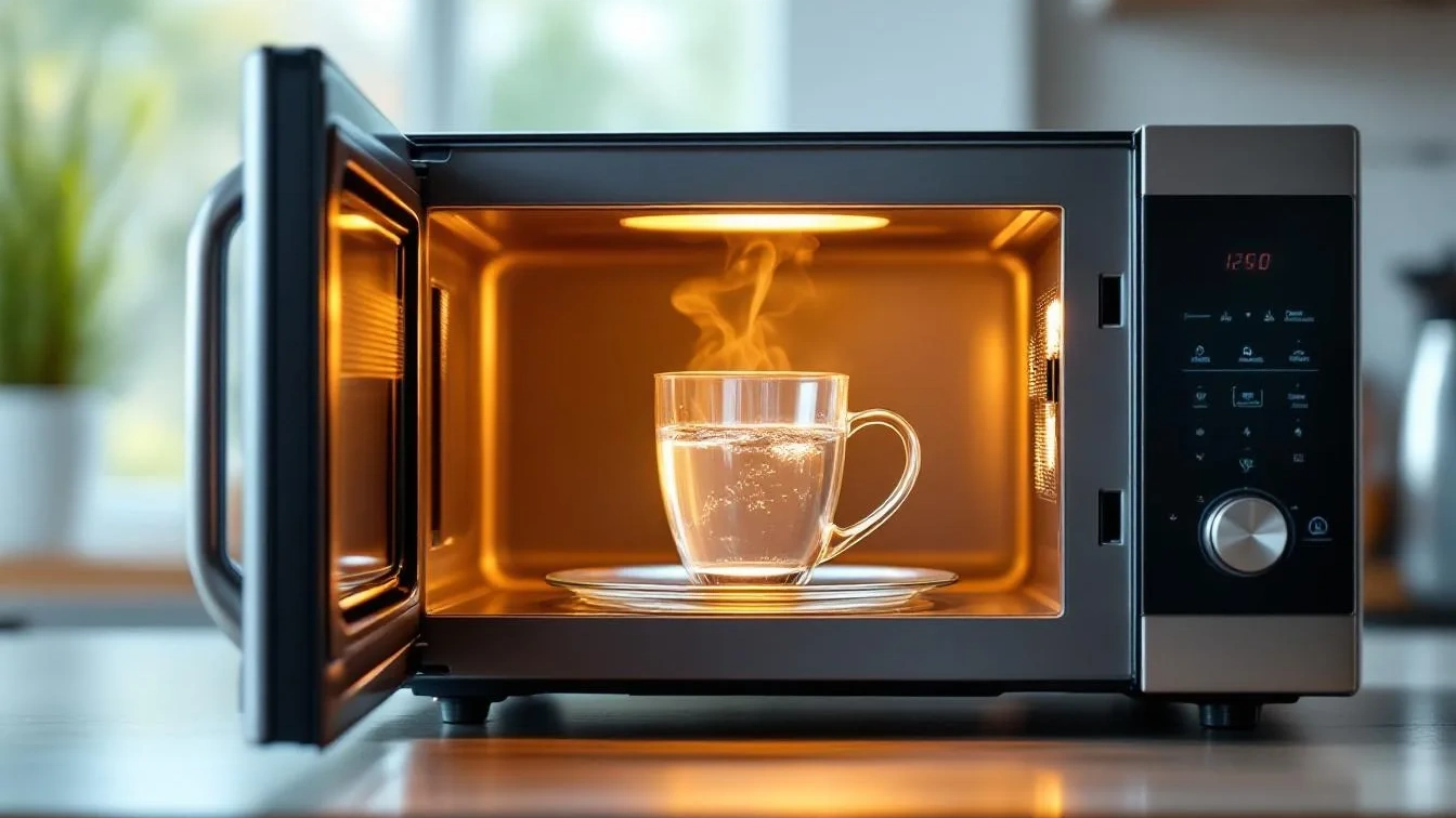 Nicht nur ein Mythos: Warum das Erhitzen von Wasser in der Mikrowelle riskant ist