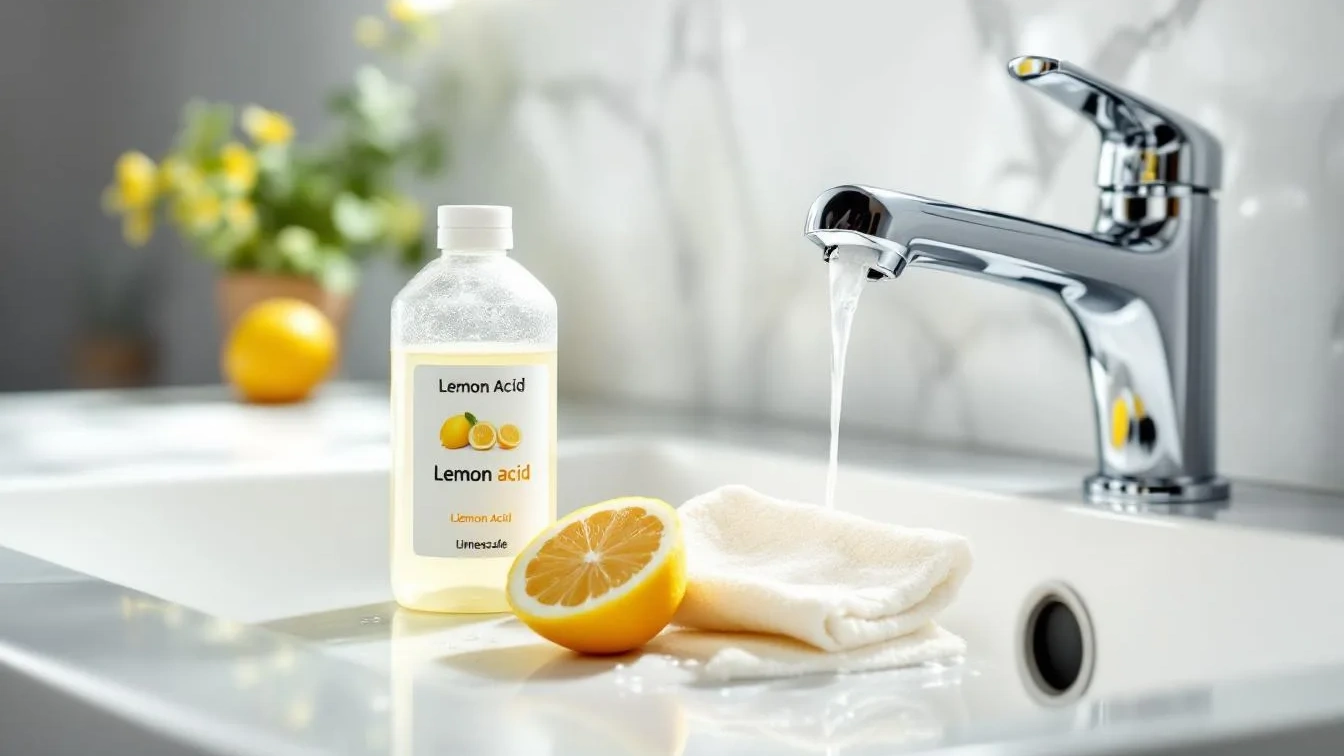 Reinigungsexperte verrät: So entfernen Sie Kalkflecken mit Zitronensäure in Minuten