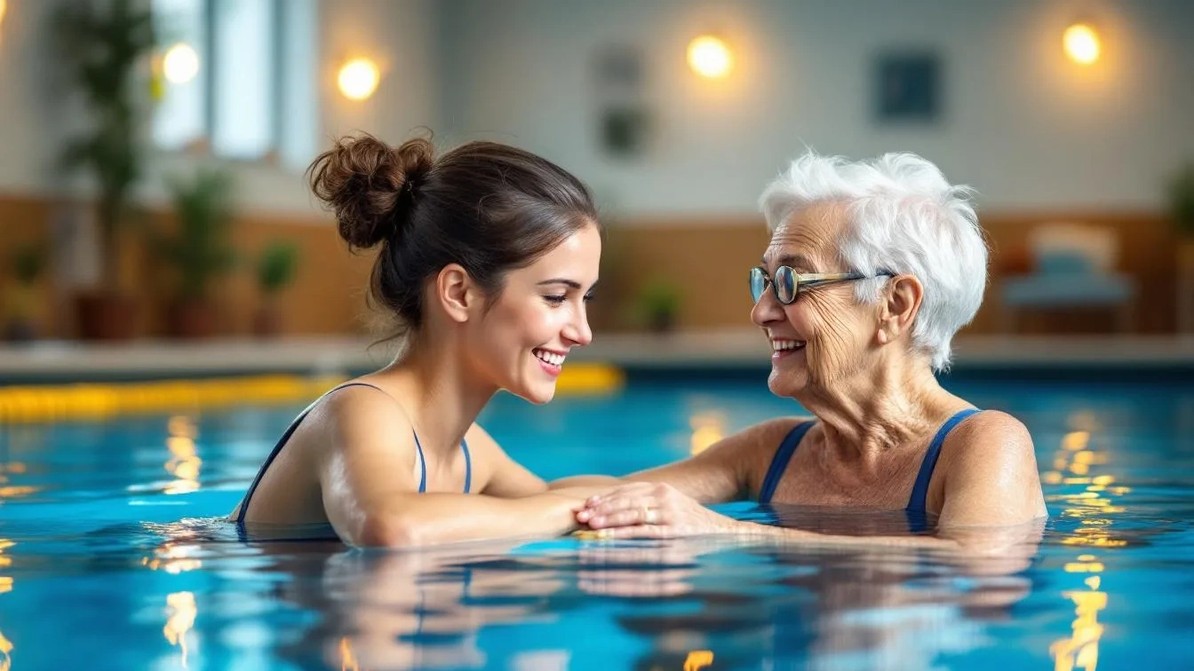 Schwimmtrainer verrät: Diese sanfte Methode eignet sich perfekt für Senioren