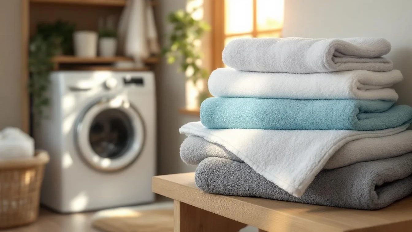 Textilexperte verrät: Dieser Trick macht Handtücher wieder weich und flauschig