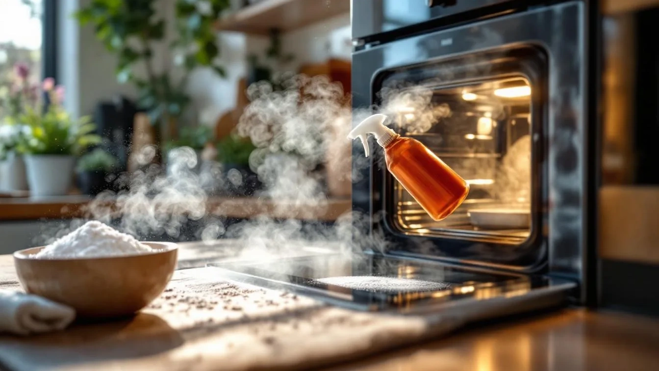 Warum dein eingebrannter Ofen in Minuten mit Dampf und Natron glänzt