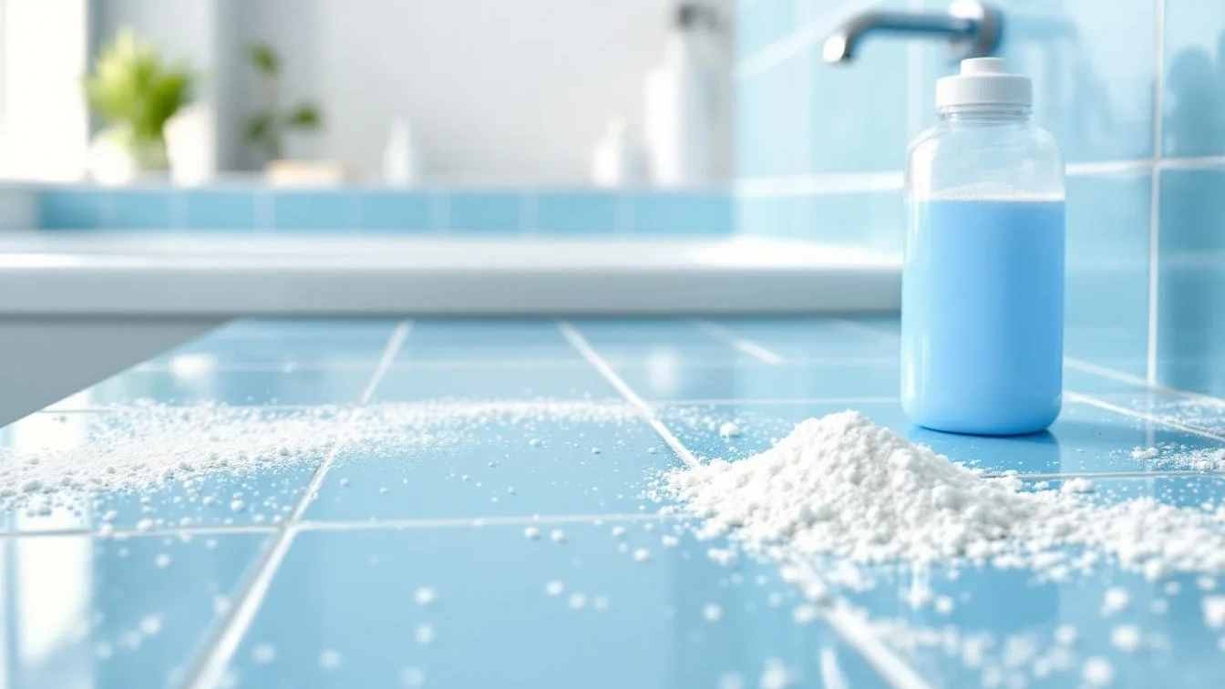 Warum deine Badezimmerfugen mit Backpulver in Minuten strahlend weiß werden