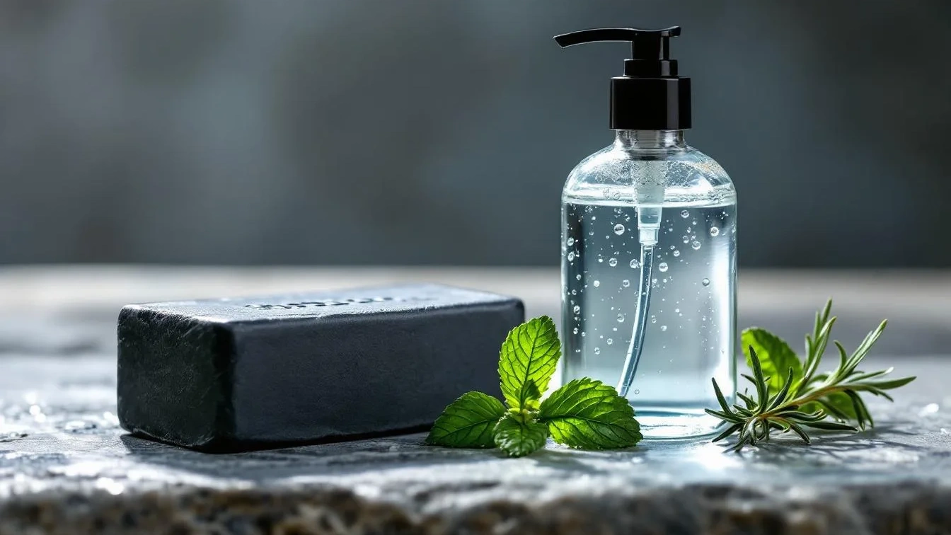 Weder Flüssigkeit noch Paste, welcher schwarze Seife zu wählen ist